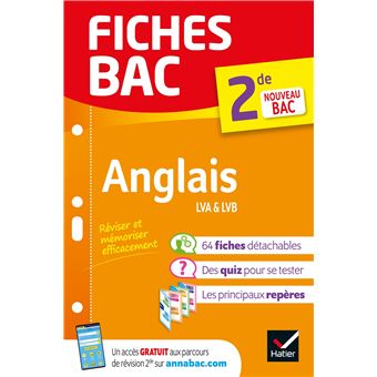 Fiches Bac Anglais 2de Nouveau Programme De Seconde 2020 2021 Broche Michelle Malavieille Achat Livre Ou Ebook Fnac