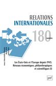 Relations internationales 2019, n.180