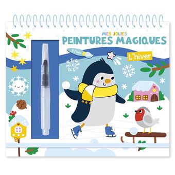 Mes jolies peintures magiques - l'hiver