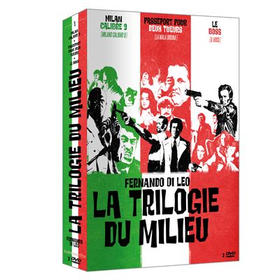Coffret Fernando Di Leo : La Trilogie du milieu DVD