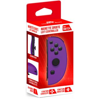 Manette Joycon droite Freaks and Geeks pour Nintendo Switch violette