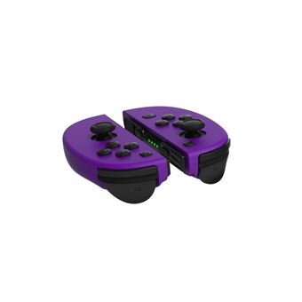 Manette Joycon droite Freaks and Geeks pour Nintendo Switch violette