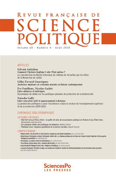 Revue française de science politique