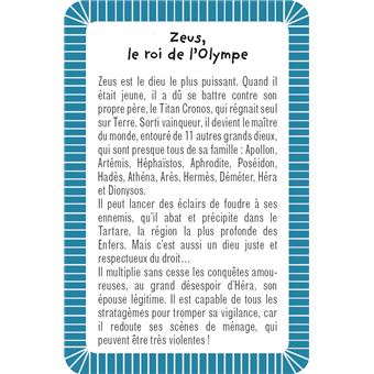 52 histoires de la mythologie grecque