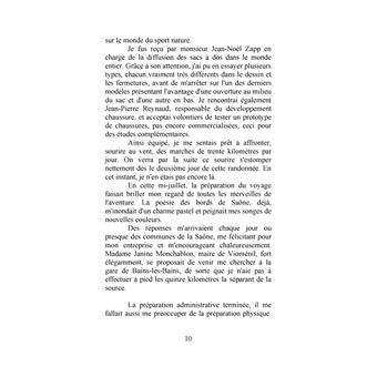 Descente de la Saône à pied