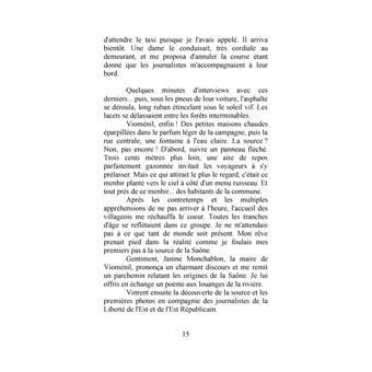 Descente de la Saône à pied