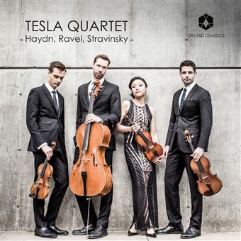 Maurice Ravel, Franz Joseph Haydn, Igor Stravinsky, Tesla Quartet - 1