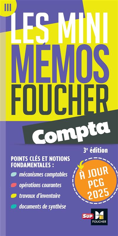Les mini memos Foucher : Compta