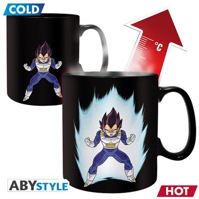 DRAGON BALL-MUG HEAT CHANGE 460 ML-VEGETA