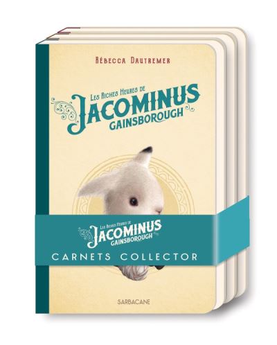 Lot de 3 carnets jacominus collector