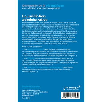 La juridiction administrative