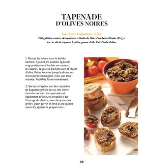 Apéros. Facile, rapide, bon !