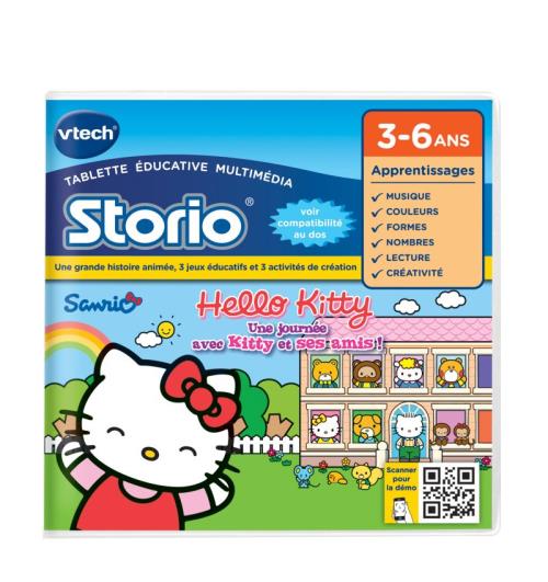 Jeux Storio Vtech Hello Kitty