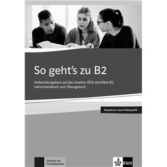 So geht’s zu B2 - Livre du professeur