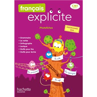 Français Explicite CM1 - Photofiches