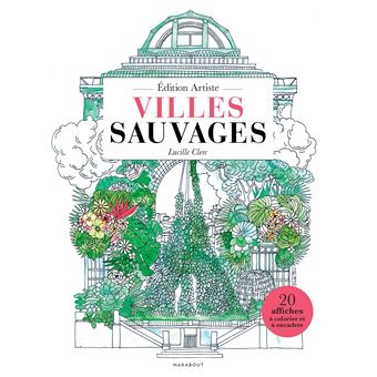 Villes sauvages à colorier - Edition artiste