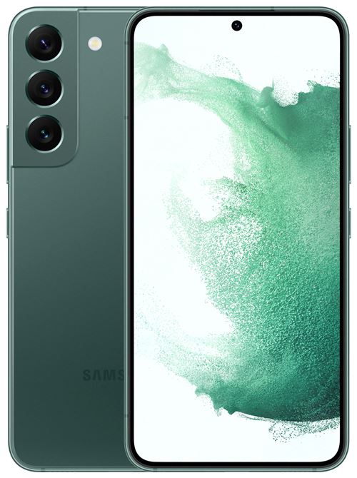 Samsung Galaxy S22+ - 5G smartphone - double SIM - RAM 8 Go / Mémoire interne 128 Go - OLED display - 6.6"" - 2340 x 1080 pixels (120 Hz) - 3 x caméras arrière 50 MP, 12 MP, 10 MP - front camera 10 MP - vert État correct - Samsung reconditionné disponible sur Fnac