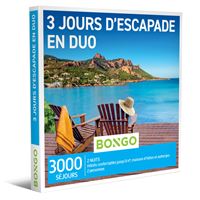 Bongo 3 Jours d'Escapade en Duo