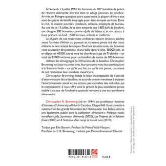 Des hommes ordinaires
