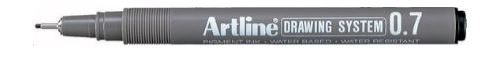 Artline Tekenpen 0.7 Zwart