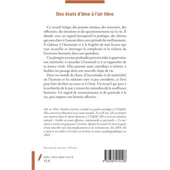 Des états d'âme à l'air libre