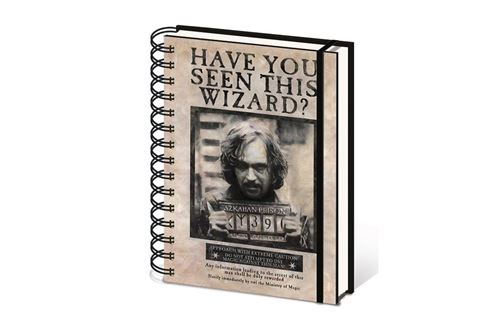 Accessoire Bureautique Pyramid International Harry Potter - Cahier À Spirale A5 Wanted Sirius Black