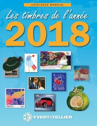 Catalogue mondial Les timbres de l'année 2018
