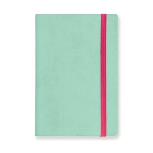 My notebook - Medium plain aqua