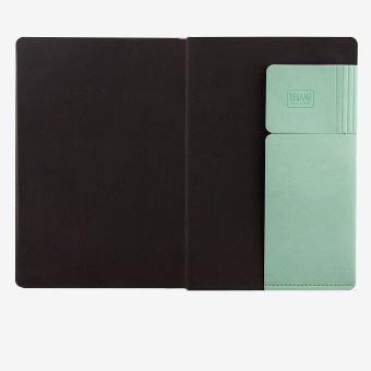 Carnet de notes Legami Medium Plain vert pastel