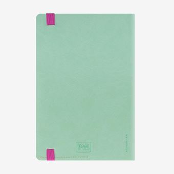 Carnet de notes Legami Medium Plain vert pastel