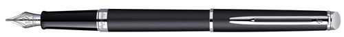 Waterman waterman stylo plume h&eacute;misph&egrave;re, mat noir c.t. noir