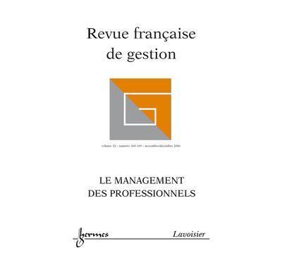 Revue franþaise de gestion vol 32 n 168169 novembre decembr