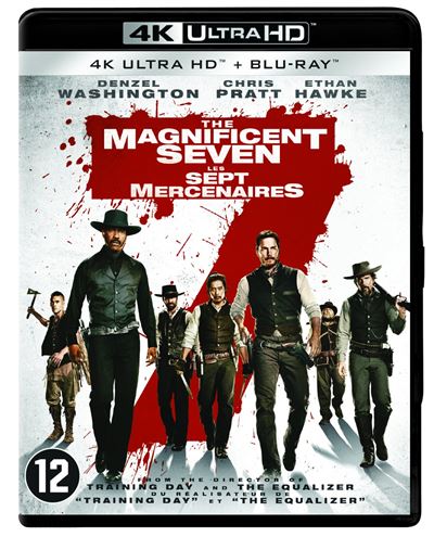 MAGNIFICENT SEVEN-STEELBOOK-2DVD-BLURAY4K-BIL