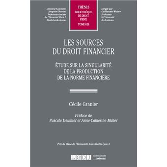 Les sources du droit financier