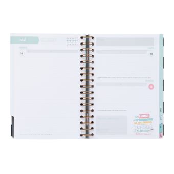 Agenda classique Mr. Wonderful Journalier 2020 2021 Provoque l’incroyable Noir et Blanc