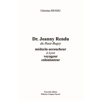 Dr Joanny Rendu du Haut-Buget