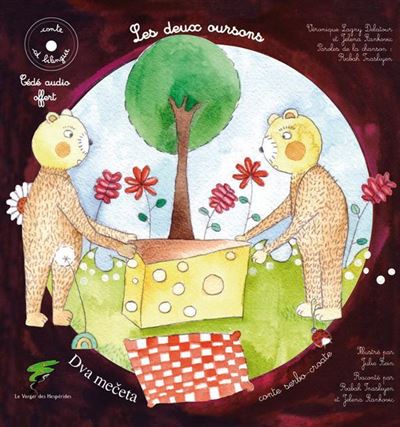 Les deux oursons - Livre + CD - Véronique Lagny Delatour - Livre CD