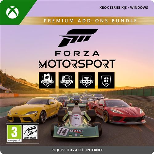 Code de téléchargement extension DLC Forza Motorsport Premium Add-on