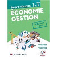 Economie gestion premiere et terminale bac pro