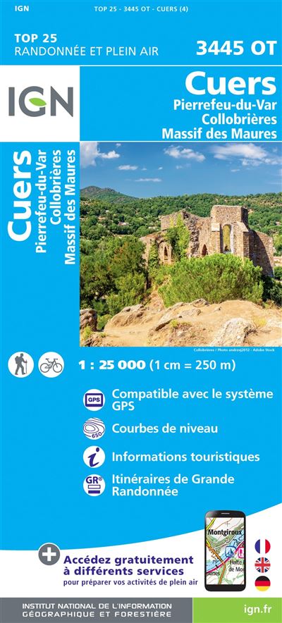 Cuers, Pierrefeu-du-Var, Collobrières, Massif des Maures