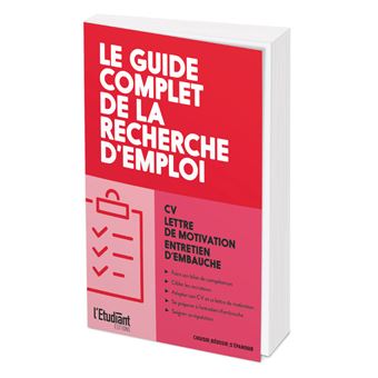 Le Guide Complet De La Recherche D Emploi Broche Dominique Perez Achat Livre Fnac