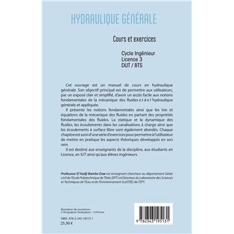 Hydraulique générale