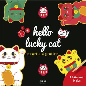 Hello Lucky Cat Cartes à gratter