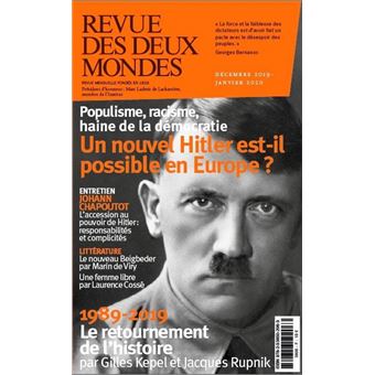 Revue des Deux Mondes Décembre 2019
