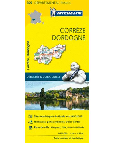 Correze Dordogne Echelle 1 150 000 Broche Collectif Michelin Achat Livre Fnac