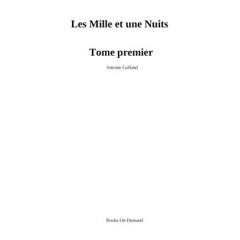 Les Mille et une Nuits