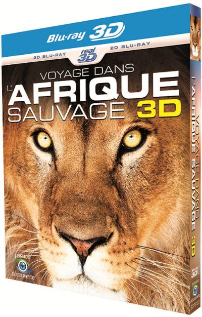 Voyage dans l'Afrique sauvage Blu-Ray 3D