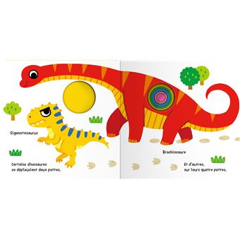Les dinosaures - Livre à trous dès 18 mois