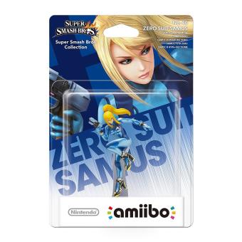 Nintendo Amiibo Samus sans Armure Série Super Smash Bros Numéro 40 - 1