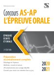 Concours AQ-AP l'épreuve orale 2020-2021